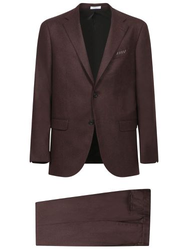 Boglioli Brown Flannel Suit - Boglioli - Modalova