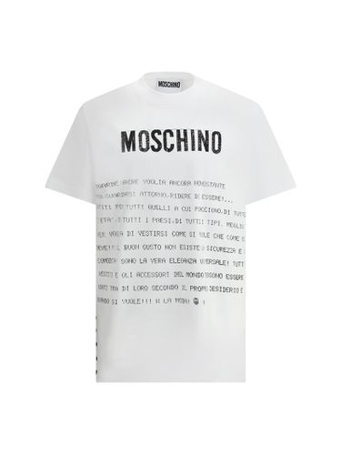 Moschino Logo T-shirt - Moschino - Modalova