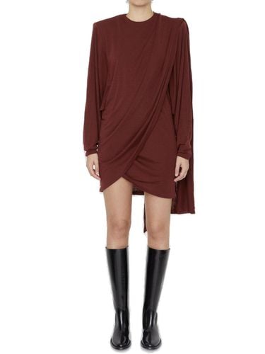 Draped Asymmetric Dress - Saint Laurent - Modalova