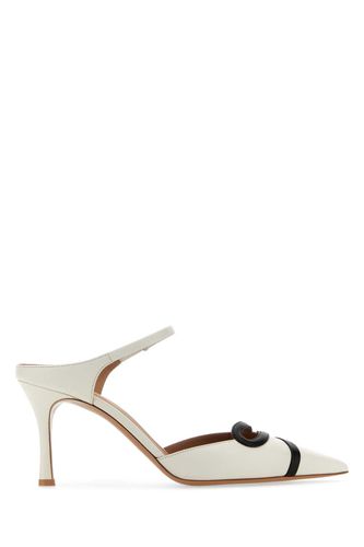 White Leather Bonnie Mules - Malone Souliers - Modalova