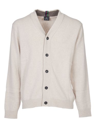 V-neck Knitted Cardigan - PS by Paul Smith - Modalova