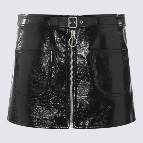 Courrèges Black Cotton Mini Skirt - Courrèges - Modalova