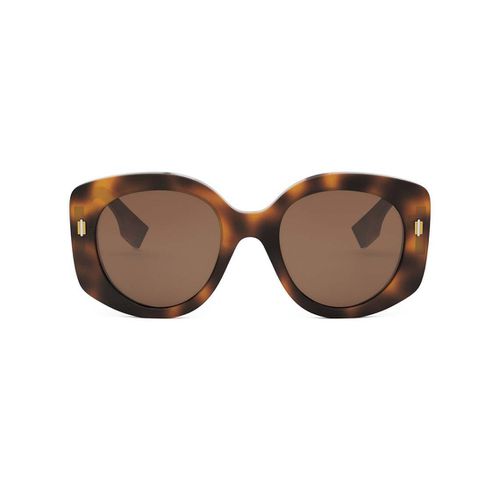 Round Frame Sunglasses - Fendi Eyewear - Modalova
