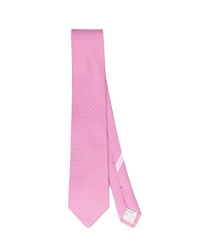 Salvatore Ferragamo Ties Pink - Ferragamo - Modalova