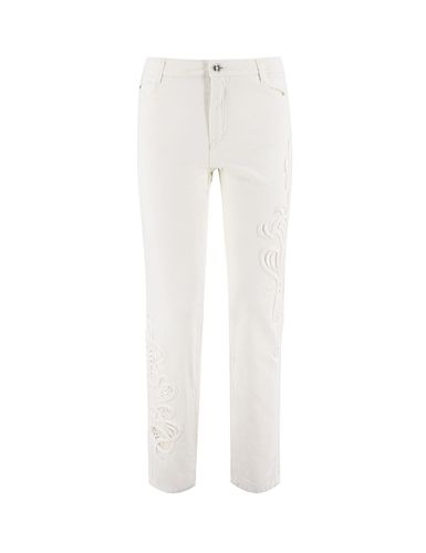 Slim Fit Boyfriend Jeans - Ermanno Scervino - Modalova