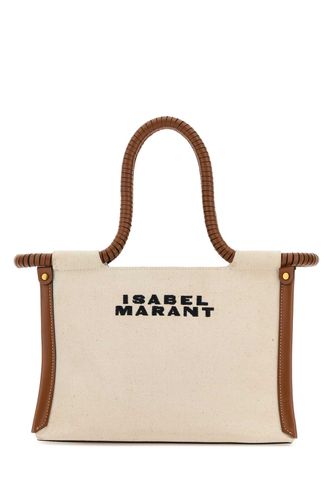 Sand Canvas Toledo Mini Shopping Bag - Isabel Marant - Modalova