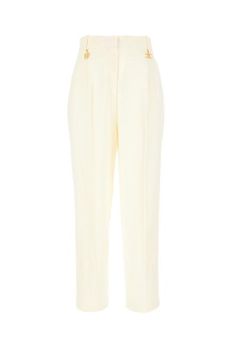 Ivory Stretch Viscose Blend Pants - Elisabetta Franchi - Modalova