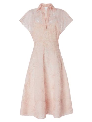 Genny Pink Silk Dress - Genny - Modalova