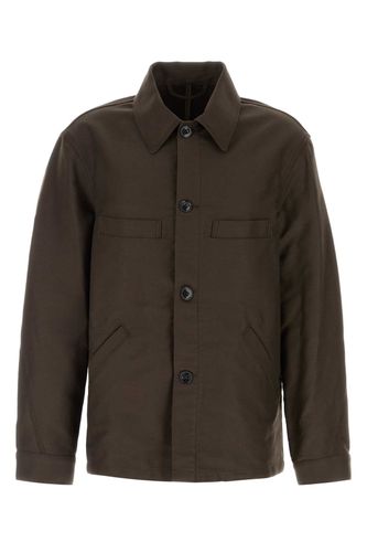 Lemaire Dark Brown Canvas Jacket - Lemaire - Modalova