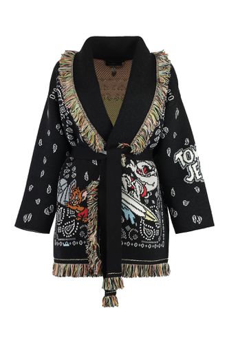 X Looney Tunes - Tom & Jerry Bandana Jacquard Cardigan - Alanui - Modalova