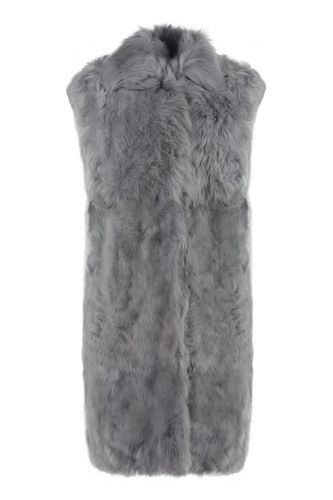 Sleeveless Shearling Coat - Fabiana Filippi - Modalova