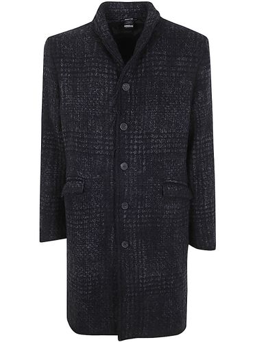 Tonal Effect Prince Of Wales Coat - Avant Toi - Modalova