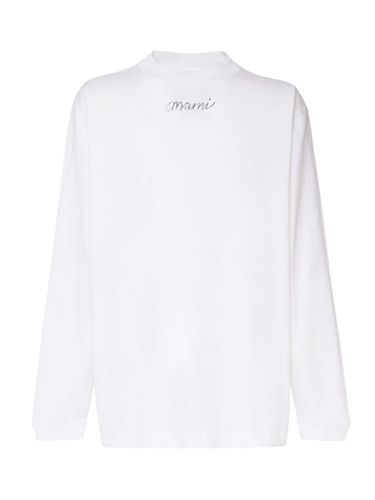 Marni Cotton Long T-shirt - Marni - Modalova