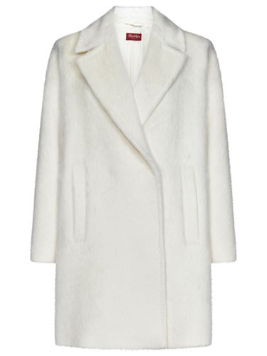 Alpaca And Wool Blend Coat - Max Mara Studio - Modalova