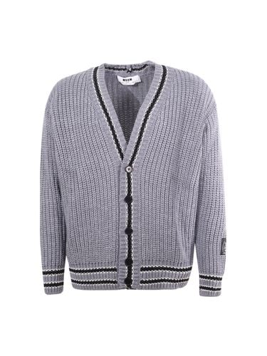 MSGM V-neck Cardigan - MSGM - Modalova