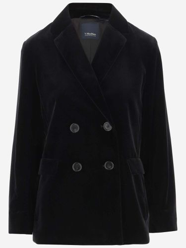 Double-breasted Cotton Velvet Jacket - 'S Max Mara - Modalova