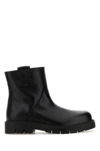 Leather Haddock Ankle Boots - Bottega Veneta - Modalova