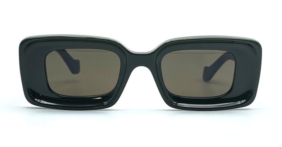 Lw40101i - Shiny Dark Sunglasses - Loewe - Modalova