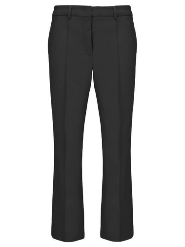 Straight Leg Cropped Trousers - SportMax - Modalova