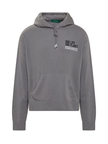 Dsquared2 Knit Hoodie - Dsquared2 - Modalova