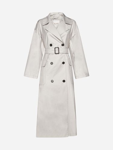 Belted Cotton-blend Trench Coat - 'S Max Mara - Modalova