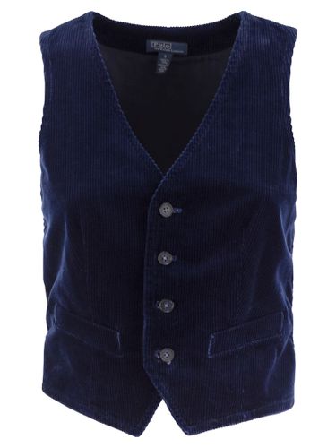 Cotton Corduroy Waistcoat - Polo Ralph Lauren - Modalova