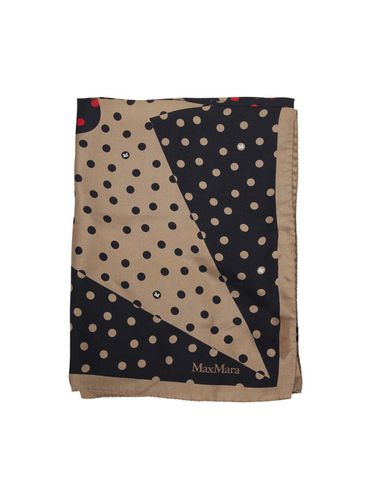 Max Mara Logo Printed Scarf - Max Mara - Modalova