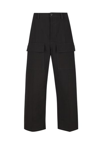 Wide Leg Cargo Trousers - Valentino Garavani - Modalova