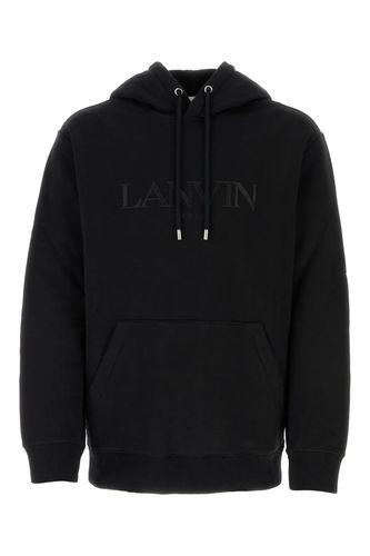 Lanvin Black Cotton Sweatshirt - Lanvin - Modalova