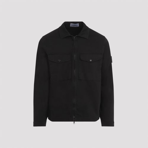 Stone Island Cotton Overshirt - Stone Island - Modalova