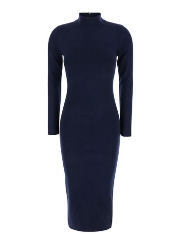 High Neck Dress With Long Sleeves In Wool Woman - MICHAEL Michael Kors - Modalova