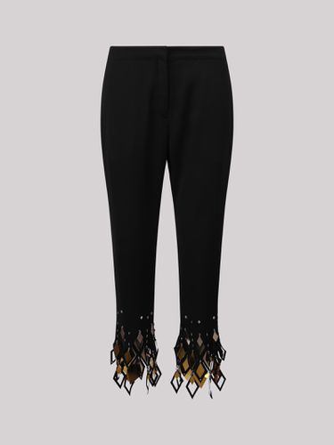 Rabanne Studded-ankles Cropped Trousers - Paco Rabanne - Modalova