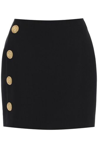 Balmain Mini Button Skirt - Balmain - Modalova