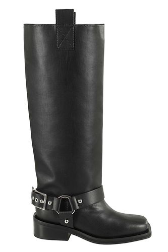 Ganni Biker Tubular Underknee Boot - Ganni - Modalova