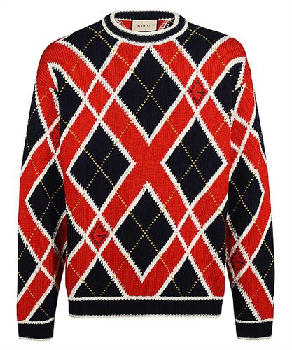 Gucci Cotton Crew-neck Sweater - Gucci - Modalova