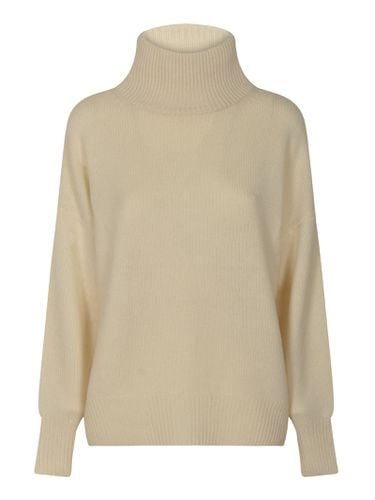 Wide Turtleneck Rib Trim Pullover - No Name - Modalova