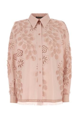 Alberta Ferretti Pink Poplin Shirt - Alberta Ferretti - Modalova