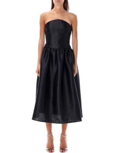 Self-portrait Taffeta Midi Dress - self-portrait - Modalova