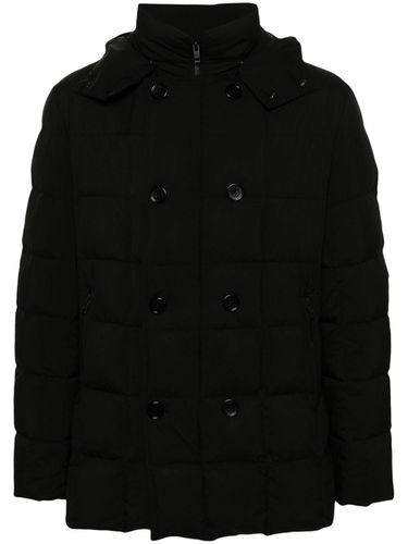 Double Breast Padded Bomber Jacket - Fay - Modalova