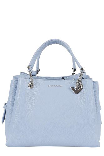 Logo Printed Chain Strap Tote Bag - Emporio Armani - Modalova