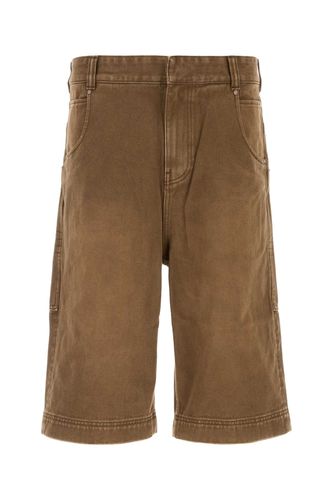 Brown Denim Bermuda Shorts - Entire Studios - Modalova