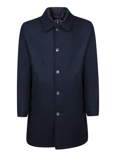 Single-breasted Straight Hem Coat - Herno - Modalova