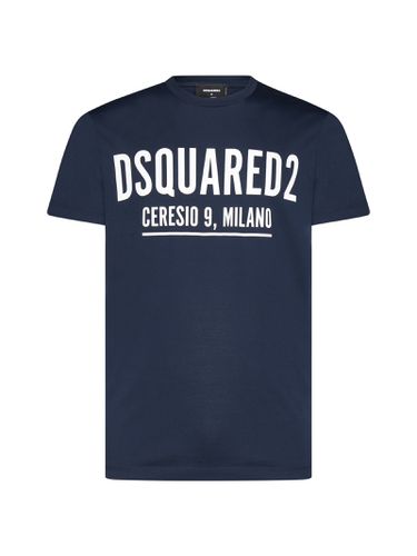 Logo Print Regular T-shirt - Dsquared2 - Modalova