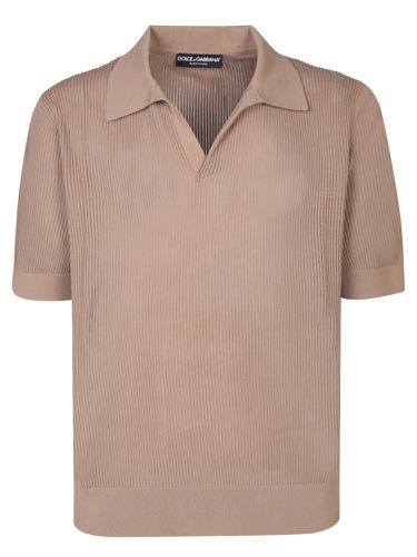 Open Polo Shirt - Dolce & Gabbana - Modalova