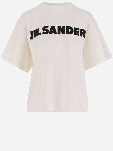 Jil Sander Cotton T-shirt With Logo - Jil Sander - Modalova