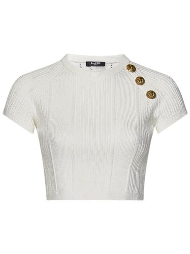 Balmain Paris Top - Balmain - Modalova