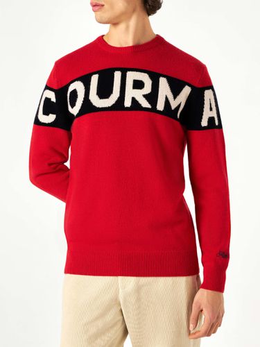 Man Sweater With Courma Writing - MC2 Saint Barth - Modalova