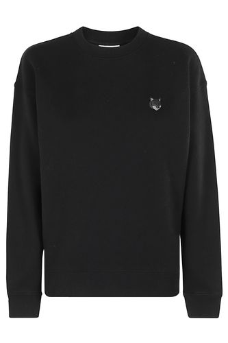 Bold Fox Head Patch Comfort Sweatshirt - Maison Kitsuné - Modalova