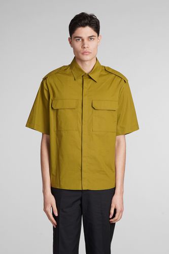 Neil Barrett Shirt In Green Cotton - Neil Barrett - Modalova