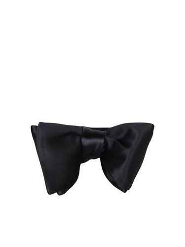 Tom Ford Satin Black Bow Tie - Tom Ford - Modalova